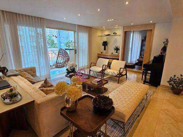 Apartamento com 3 dormitórios à venda, 175 m² por R$ 3.070.000,00 - Perdizes - São Paulo/SP