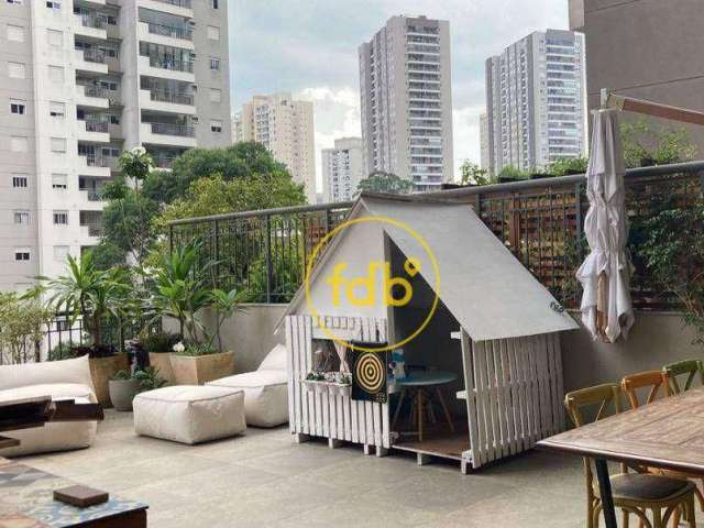 Apartamento Garden com 3 dormitórios à venda, 250 m² por R$ 1.850.000,00 - Vila Andrade - São Paulo/SP