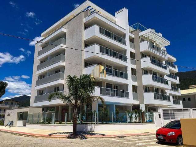 Apartamento à venda, no Bairro Praia de Fora, Palhoça-SC, com 3 quartos, sendo 1 suíte, com 1 vaga