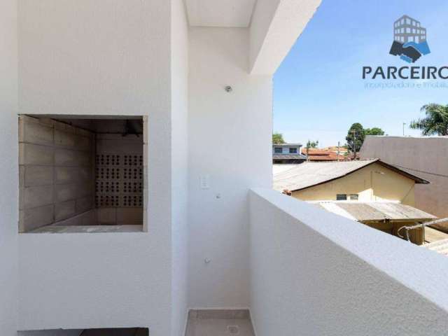 Apartamento com 2 dormitórios à venda, 60 m² por R$ 312.702 - Capão Raso - Curitiba/PR