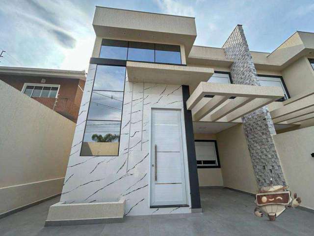 Sobrado com 3 dormitórios à venda, 140 m² por R$ 790.000,00 - Jardim Carvalho - Ponta Grossa/PR