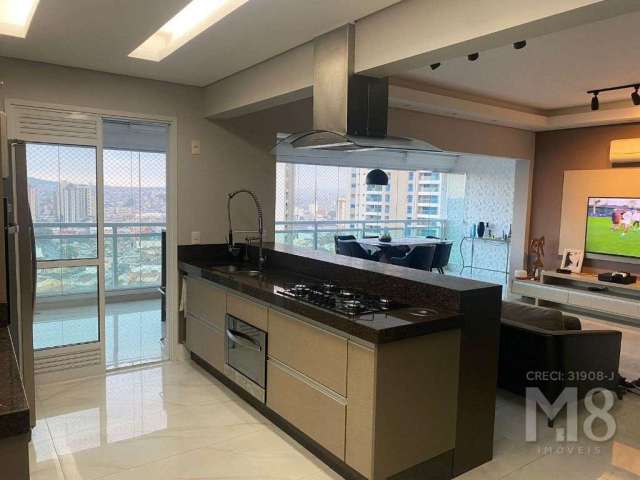 Apartamento com 3 dormitórios à venda, 125 m² por R$ 1.800.000,00 - Vila Mogilar - Mogi das Cruzes/SP