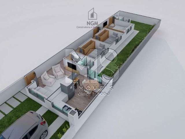 Sobrado com 3 dormitórios à venda, 100 m² por R$ 605.000,00 - Vila Lavínia - Mogi das Cruzes/SP