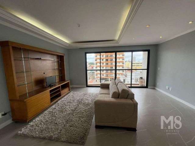 Apartamento com 3 dormitórios para alugar, 92 m²  - Centro - Mogi das Cruzes/SP