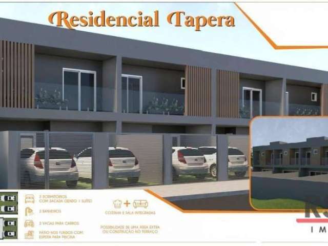 Casa à venda, 131 m² por R$ 450.000,00 - Tapera - Passo de Torres/SC