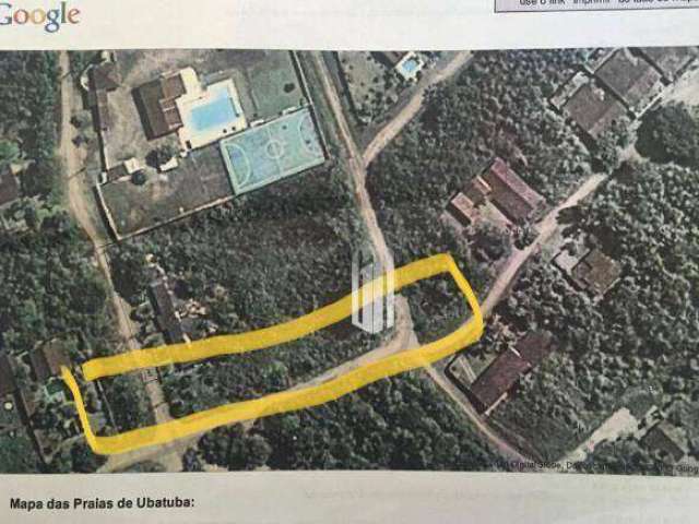 Terreno à venda, 220 m² por R$ 80.000,00 - Horto Florestal - Ubatuba/SP