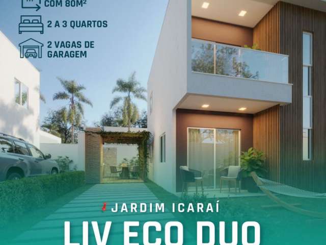 Liv Eco. Lançamento casas duplex no Jardim Icaraí