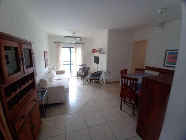 Apartamento com 3 dormitórios para alugar, 70 m² por R$ 2.500/mês - Praia da Enseada - Guarujá/SP