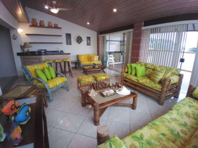 Cobertura com 3 dormitórios, 200 m² - venda por R$ 850.000,00 ou aluguel por R$ 7.000,01/mês - Praia da Enseada - Guarujá/SP