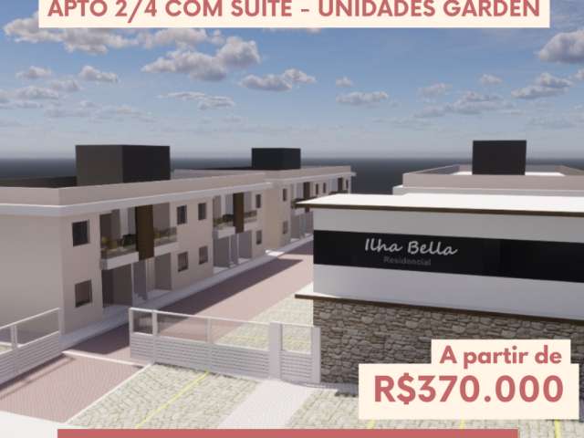 LANÇAMENTO:  Apartamento 2/4 com suite com opção de garden em Pitangueiras