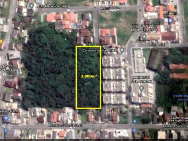 Terreno à venda com , 3.800m² em Real Parque São José