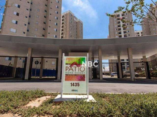 Apartamento com 3 dormitórios à venda, 68 m² por R$ 375.000,00 - Patio Home Resort - Taubaté/SP