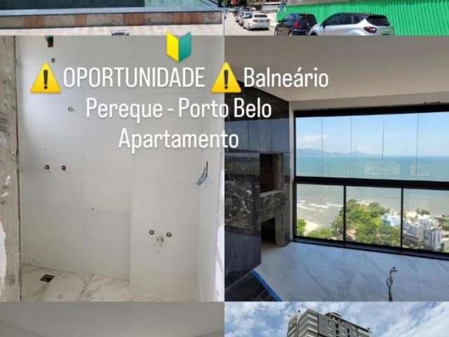 Apartamento no Edifício Monaco Tour com 02 suítes à venda no Balneário Pereque em Porto Belo/SC