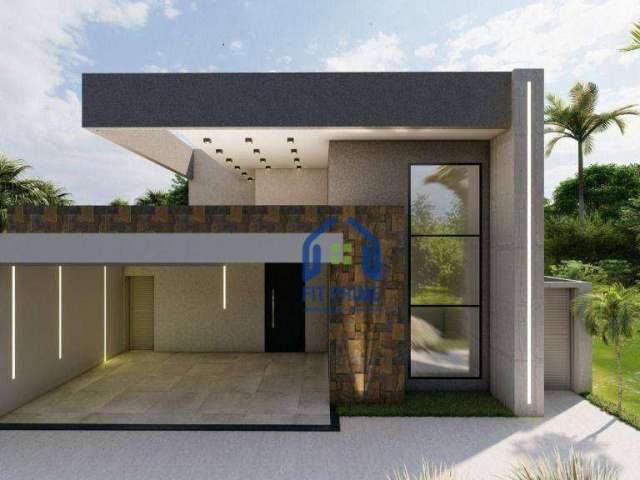 Casa com 3 dormitórios à venda, 154 m² por R$ 699.000,00 - Condomínio Bella Vitta - Bady Bassitt/SP