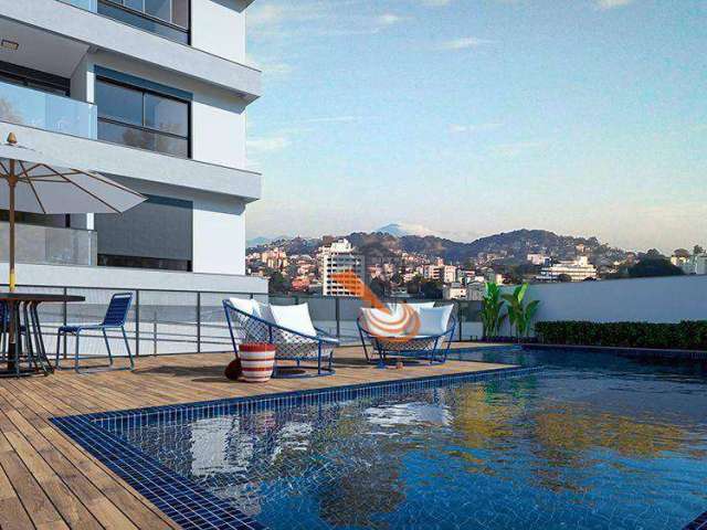 Apartamento com 3 dormitórios à venda, 125 m² por R$ 1.181.012,74 - Capoeiras - Florianópolis/SC