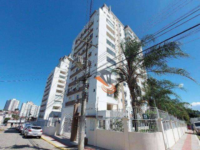 Apartamento com 3 dormitórios à venda, 76 m² por R$ 479.000,00 - Barreiros - São José/SC
