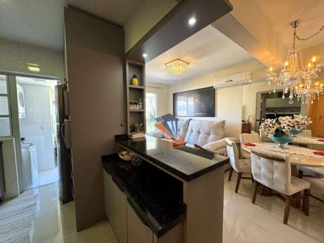Apartamento com 3 dormitórios à venda, 92 m² por R$ 799.000,00 - Barreiros - São José/SC