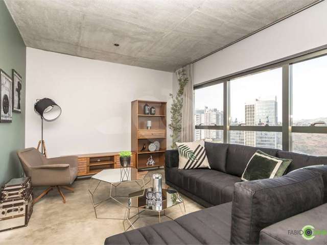 Loft de 69m², 1 dormitório, 2 vagas no bairro Petrópolis.