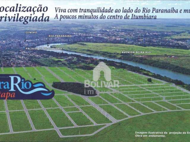 02 Terrenos à venda, 720 m² por Agio de R$ 260.000 - Residencial Beira Rio I - Itumbiara/GO