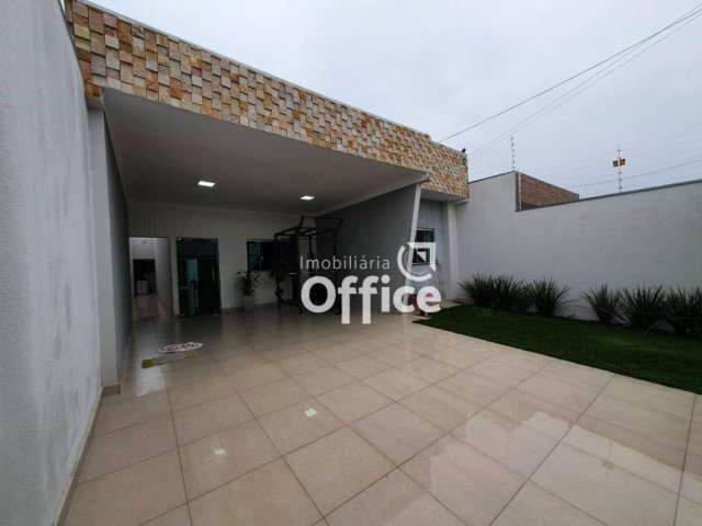 Casa com 3 dormitórios à venda, 168 m² por R$ 550.000,00 - Jardim Alexandrina - Anápolis/GO