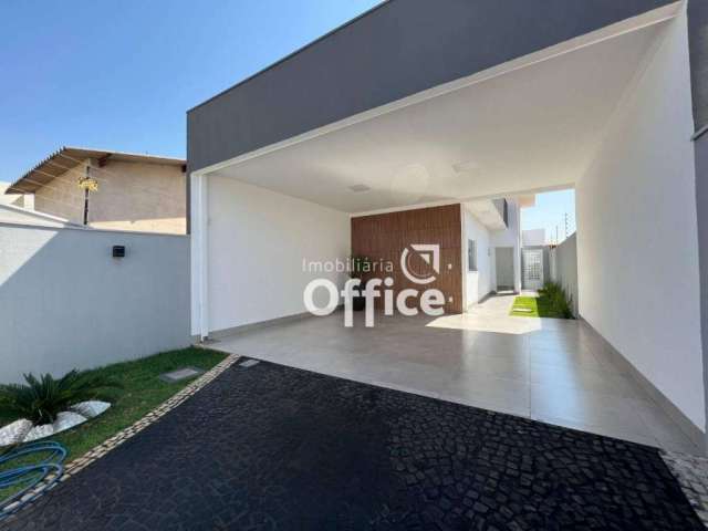 Casa com 3 quartos à venda, 141 m² por R$ 495.000 - Chácaras Colorado - Anápolis/GO