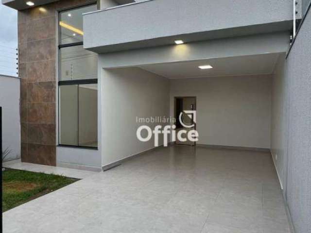 Casa com 3 quartos à venda, 145 m² por R$ 550.000 - Polocentro l - Anápolis/GO