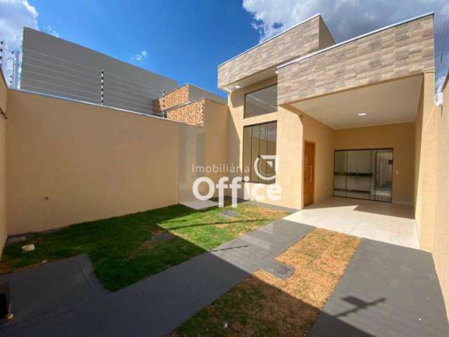 Casa com 3Q 1 Suíte à venda, 100 m² por R$ 360.000 - Parque Brasília - Anápolis/GO