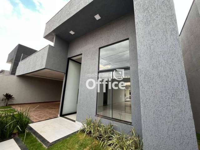 Casa com 3 Suítes à venda, 209 m² por R$ 530.000 - Residencial Flor do Cerrado - Anápolis/GO