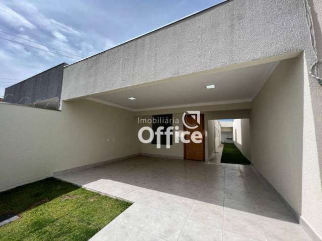Casa com 3 Quartos à venda, 132 m² por R$ 380.000 - Polocentro l - Anápolis/GO