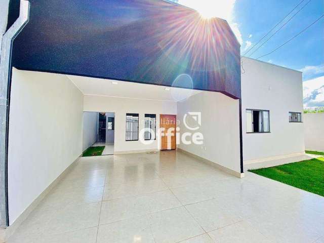 Casa com 3 dormitórios à venda, 138 m² por R$ 450.000,00 - Jardim Itália - Anápolis/GO