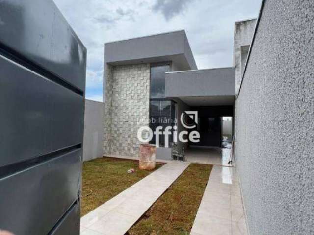 Casa com 3 dormitórios à venda, 116 m² por R$ 340.000,00 - Jardim Bom Clima - Anápolis/GO