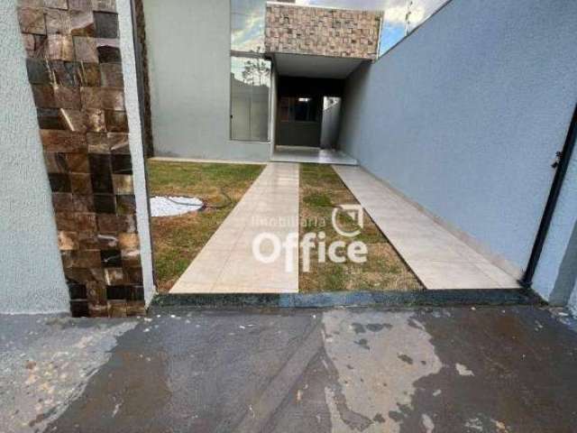 Casa com 3 dormitórios à venda, 117 m² por R$ 340.000,00 - Jardim Bom Clima - Anápolis/GO