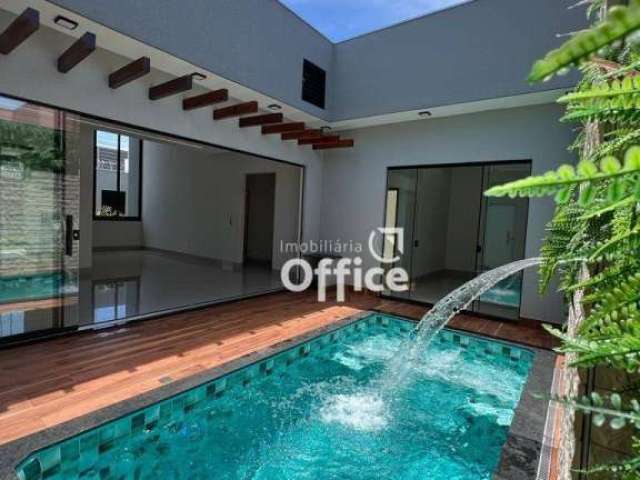 Casa com 3 dormitórios à venda, 130 m² por R$ 690.000,00 - Residencial Flor do Cerrado - Anápolis/GO