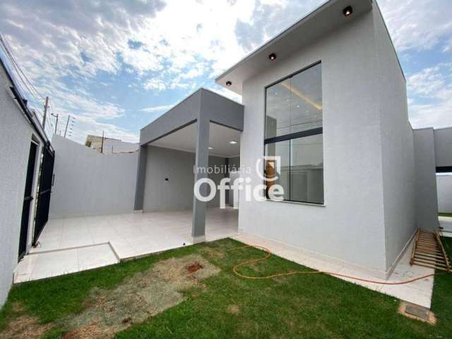 Casa com 3 dormitórios à venda, 120 m² por R$ 430.000,00 - Jardim Itália - Anápolis/GO