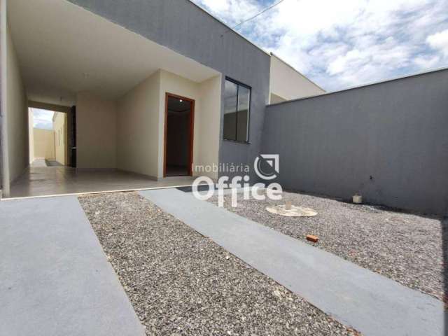 Casa com 3 dormitórios à venda, 105 m² por R$ 365.000,00 - Vida Nova - Anápolis/GO