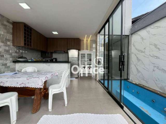 Casa com 3 dormitórios à venda, 105 m² por R$ 370.000,00 - Setor Lago dos Buritis - Anápolis/GO