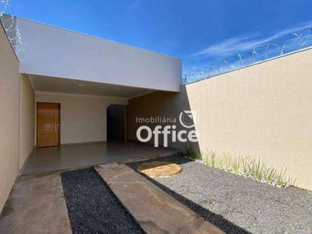 Casa com 3 dormitórios à venda, 110 m² por R$ 290.000,00 - Setor Residencial Jandaia - Anápolis/GO