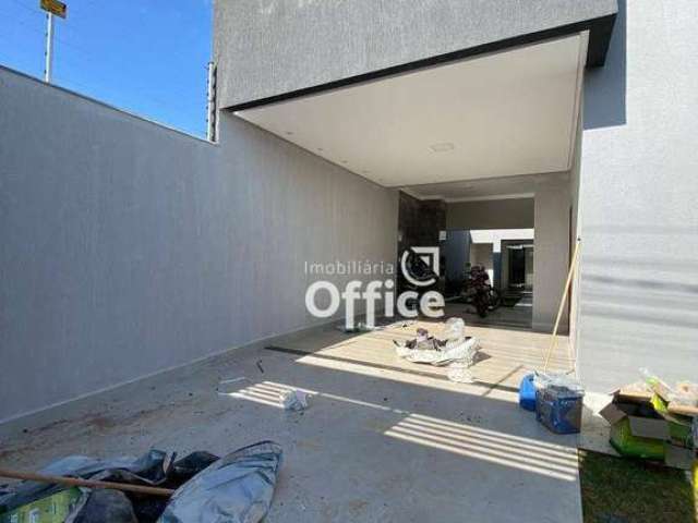 Casa com 3 dormitórios à venda, 107 m² por R$ 430.000,00 - Residencial Cerejeiras - Anápolis/GO