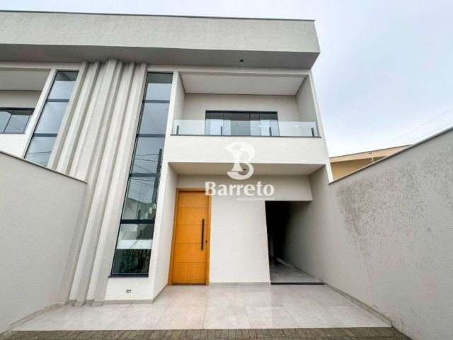 Sobrado com 3 dormitórios à venda, 160 m² por R$ 850.000,00 - Jardim Tarumã - Londrina/PR