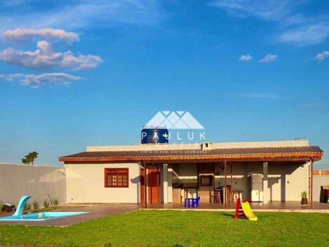 Chácara com 5 dormitórios sendo 1 suíte à venda, 1600 m² por R$ 650.000 - Três Lagoas - Foz do Iguaçu/PR