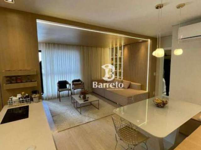 Apartamento com 1 dormitório para alugar, 58 m² por R$ 3.900,00/mês - Gleba Palhano - Londrina/PR