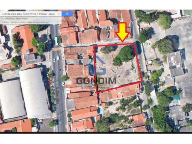 Terreno em condomínio fechado à venda na Rua Monsenhor João Dantas, 165, São Gerardo, Fortaleza por R$ 2.800.000