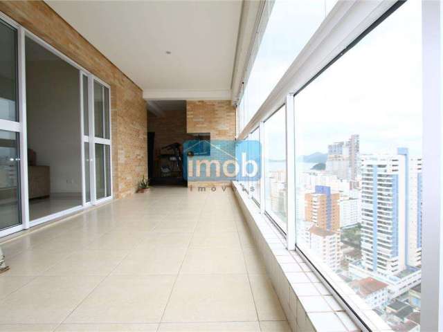Apartamento com 2 suítes à venda, 109 m² por R$ 1.480.000 - Gonzaga - Santos/SP