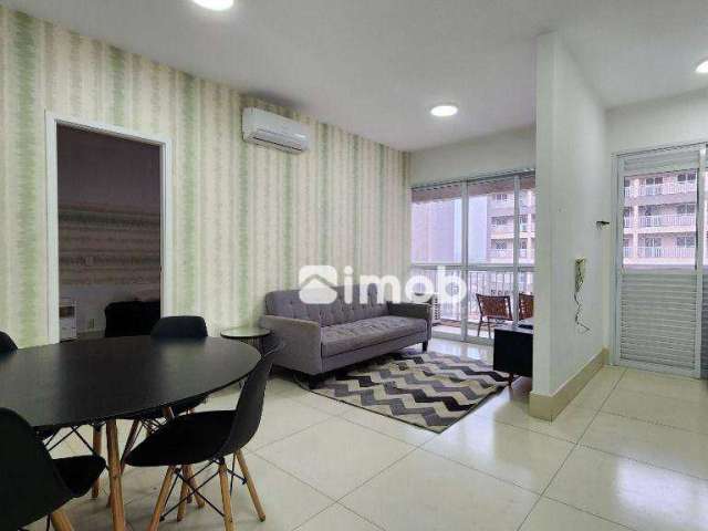 Apartamento com 1 quarto à venda, 50 m² por R$ 350.000 - Vila Matias - Santos/SP
