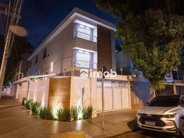 Casa Sobrado com 3 dormitórios à venda - Aparecida - Santos/SP