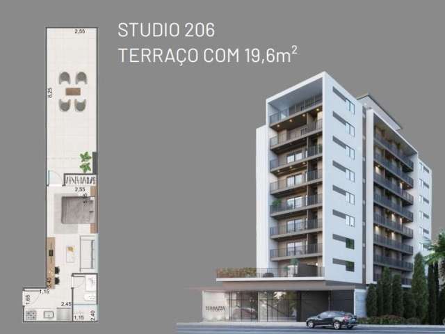 Kitnet / Stúdio à venda na Rua José Lourenço Kelmer, São Pedro, Juiz de Fora, 46 m2 por R$ 270.000