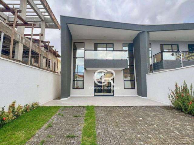 Casa Duplex com 4 Suítes, Ótimo Acabamento,  à venda, Ambientes Integrados - Cajazeiras - Fortaleza/CE