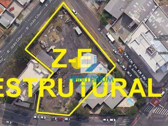Terreno ZE Estrutural, residencial e comercial. Boa Vista-Bacacheri