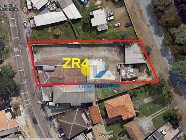 Terreno à venda, 1592 m² por R$ 2.500.000,00 - Tingui - Curitiba/PR