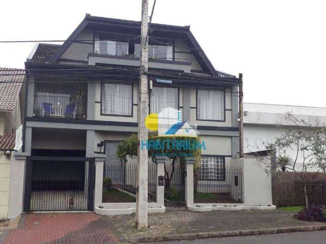 Casa triplex residencial ou comercial, 6 salas 3 d 4 vagas 680m² Ahú Curitiba PR